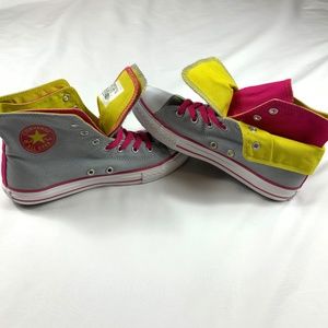 Converse Chuck Taylor Double High Tops Sz 5